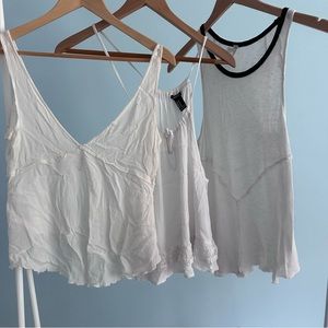 bundle 3 white tanktops